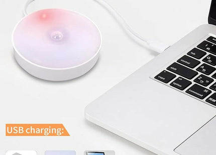 Rechargeable Motion Sensor LED Night Light with USB Charging