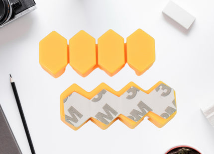 Self Adhesive Hooks For Cable Clips Desktop Cable Organizer (6 Pcs Set  Mix Design)