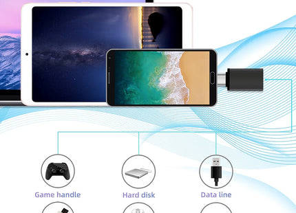 Type-c Otg Adapter Pen Drive - (1 Pc)